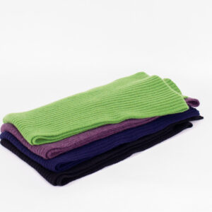 Strickschal Kaschmir gerippt