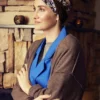 Turban Shakti Printed Autumn Blues
