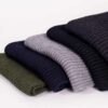 Strickschal Merino gerippt