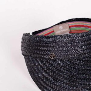 Loevenich Visor aus Strohborte