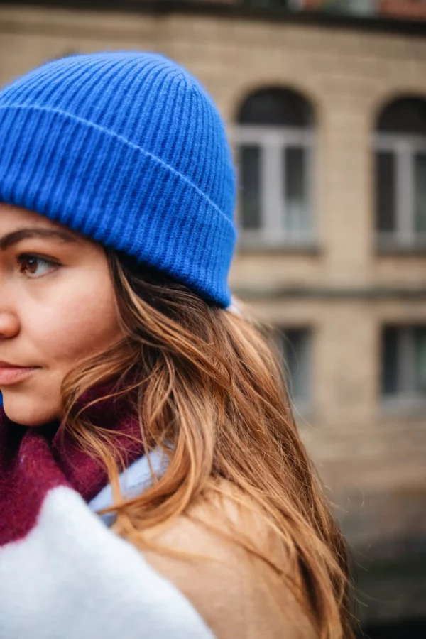 Le Bonnet Beanie Le Bonnet Schal kariert