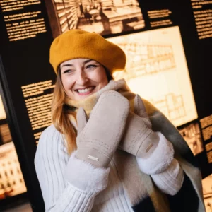 Baskenmütze Wolle Winter