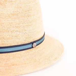 Borsalino Argentina Fine Raffia Crochet