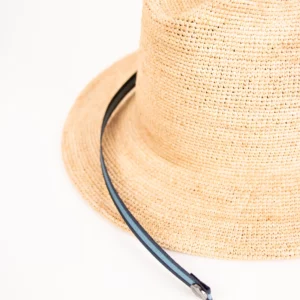 Borsalino Argentina Fine Raffia Crochet