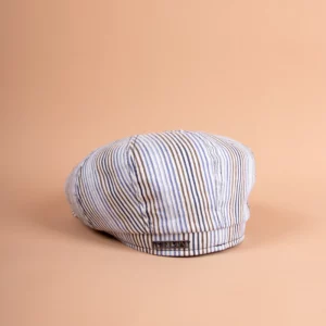 Stetson Hatteras Ballonmütze Linen Stripe