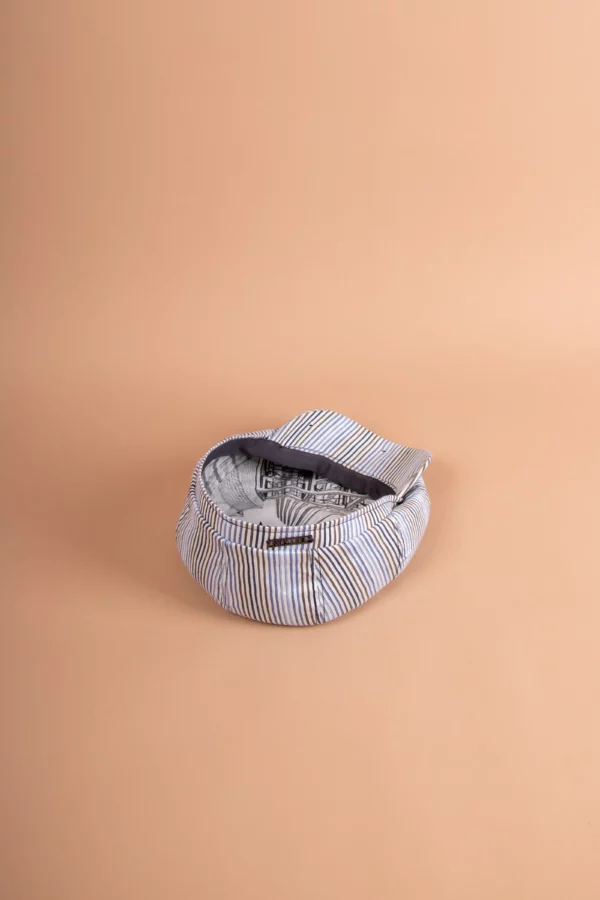 Stetson Hatteras Ballonmütze Linen Stripe