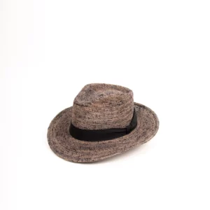 Fiebig Fedora Raffia Strohhut melange