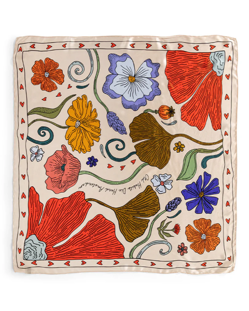 Old Habits Die Hard Bandana Flower Power