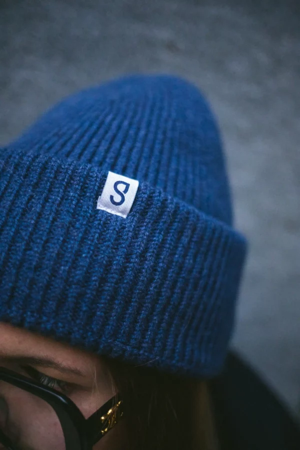 Strickmütze Umschlag GOTS