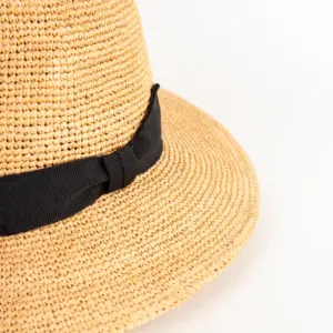 Faustmann Fedora aus Raffia