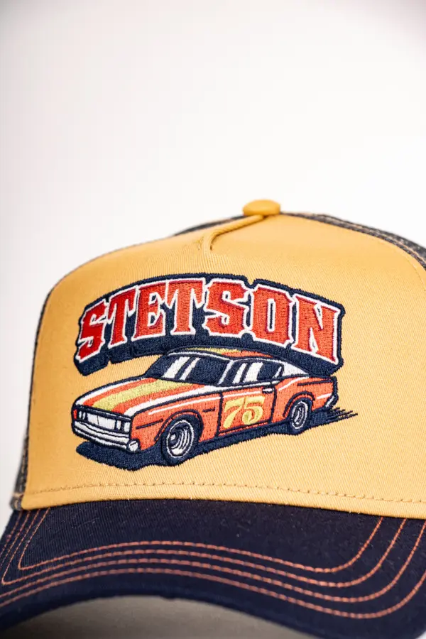 Stetson Trucker Cap Indy Detail Patch
