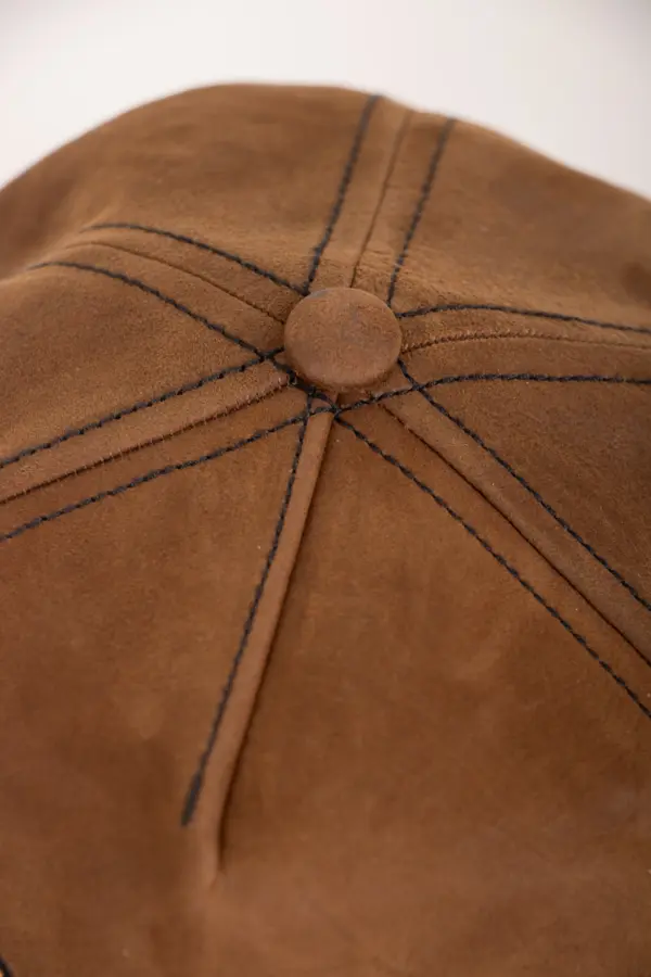 Stetson Trucker Cap Oily Goat Suede Detailansicht