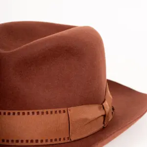 Borsalino Fedora The Bogart Cut 7 Hutband Filmrolle