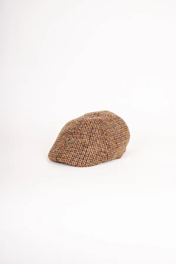 JJ Hats Duck Cap Harris Tweed