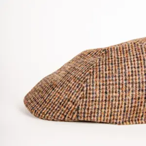 JJ Hats Duck Cap Harris Tweed
