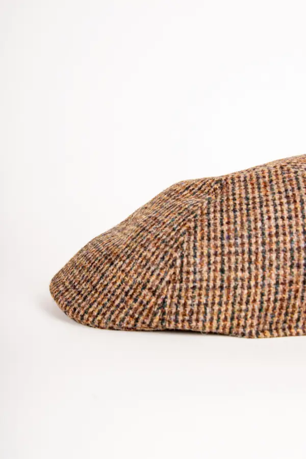 JJ Hats Duck Cap Harris Tweed