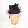 Fascinator Dorothy Wollfilz mit Schleier