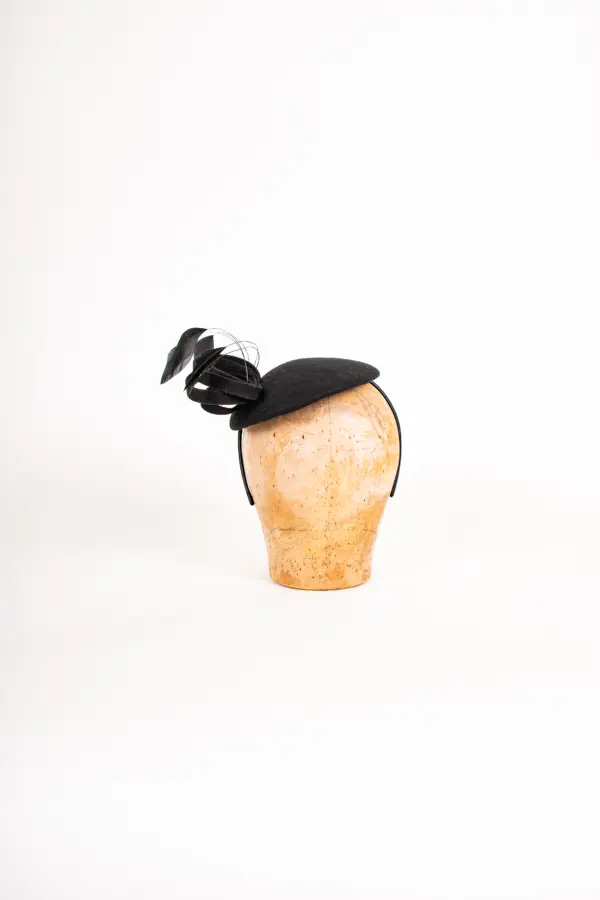 Fascinator Nightfever Wollfilz