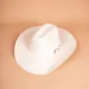 Bailey Luzerne Western Hat in Cream Ansicht von schraeg-oben
