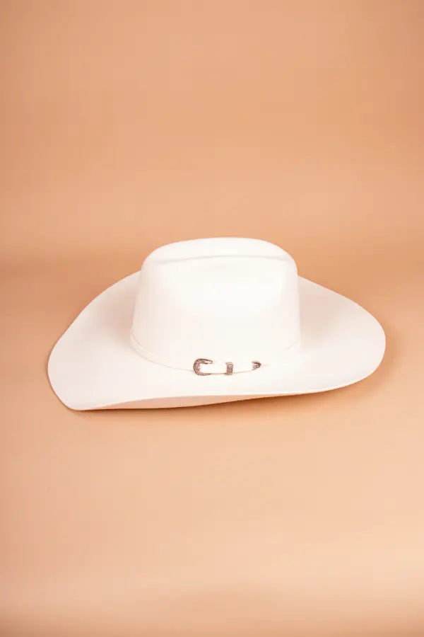 Bailey Luzerne Western Hat in Cream Ansicht von der Seite
