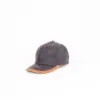 Fiebig Baseballcap Schurwolle Ohrenklappen Anthrazit