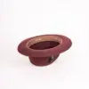 JJ Hats Fedora Lite Felt Bordeaux