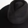Webahats Isa Velourfilzhut Schwarz