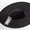 Webahats Isa Velourfilzhut Schwarz
