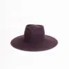 Webahats Fleur Velourfilzhut Aubergine