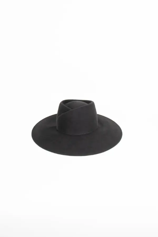 Webahats Fleur Velourfilzhut Schwarz