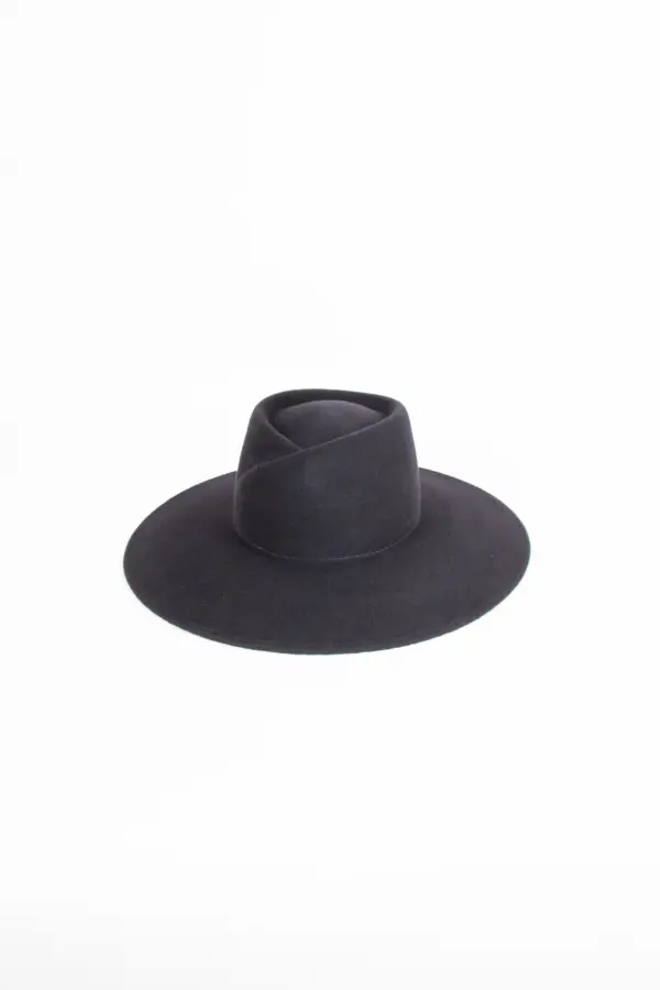 Webahats Fleur Velourfilzhut Marine