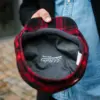 JJ Hats Driver Cap Wool Kariert