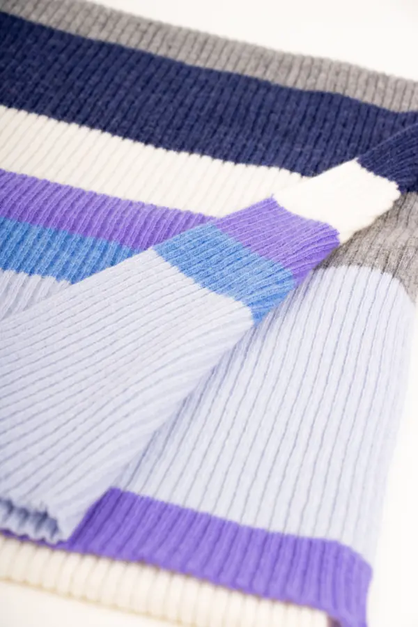 Grote Strickschal Farbmix extrafein