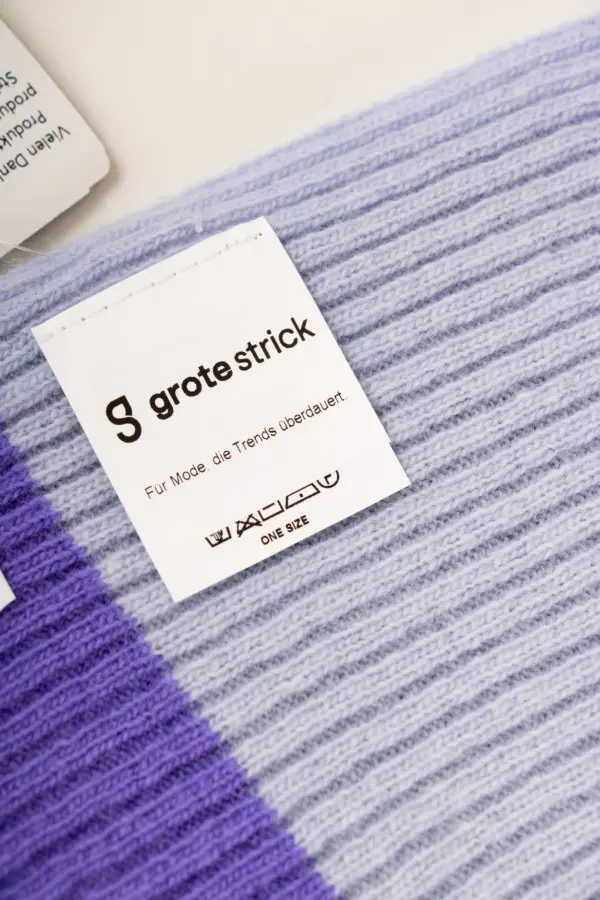 Grote Strickschal Farbmix extrafein