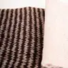Grote Strickschal Wollmix bunt
