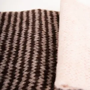 Grote Strickschal Wollmix bunt