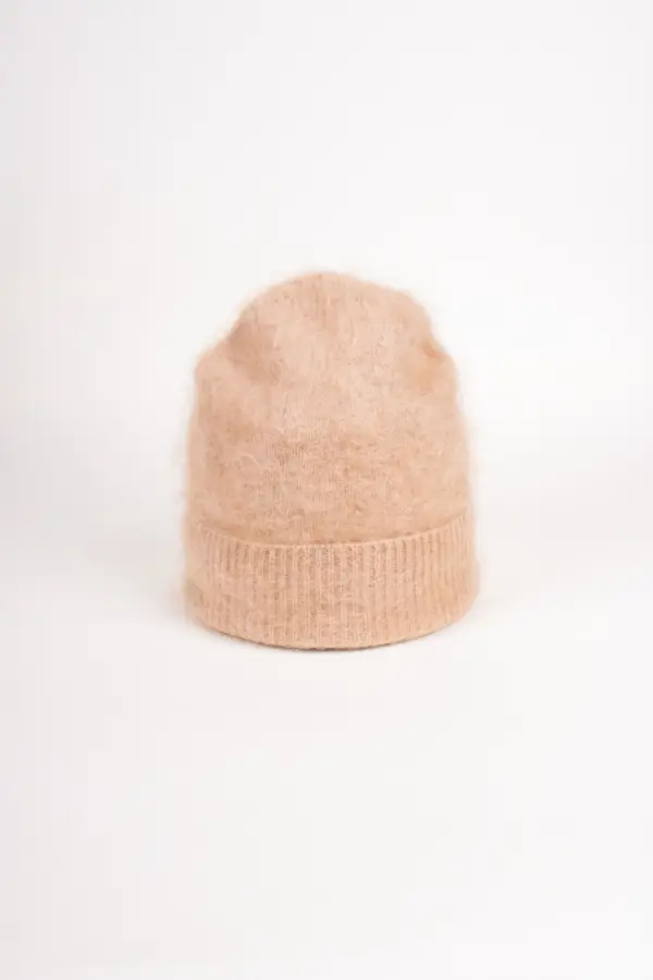 Seeberger Cashmere Mütze mit Aufschlag