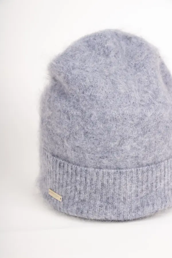 Seeberger Cashmere Mütze mit Aufschlag