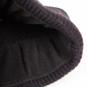Seeberger Strickmütze Umschlag mit Futter