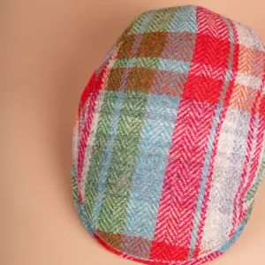 Bullani Sportmütze Harris Tweed bunt