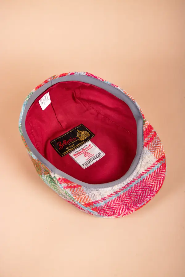 Bullani Sportmütze Harris Tweed bunt
