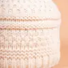 Grote Strickmütze mit Fleecefutter