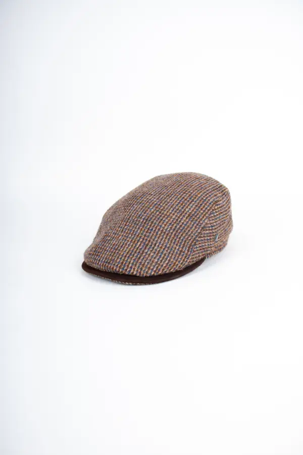 City Sport Luc Harris Tweed mit Leder