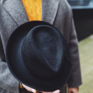Stetson Fedora Woolfelt Suede