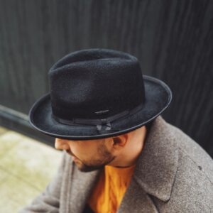Stetson Fedora Woolfelt Suede