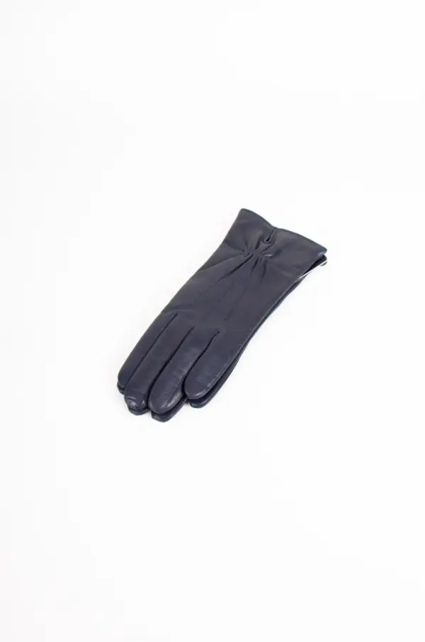 Szendelbacher Damen Lederhandschuh gerafft