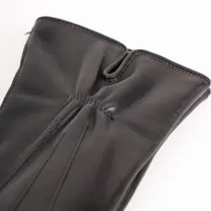 Szendelbacher Damen Lederhandschuh gerafft