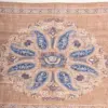 Hemley Seidentuch Paisley meliert Beige