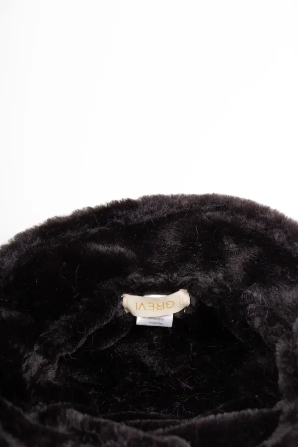 Grevi Regenhut mit Faux Fur Futter