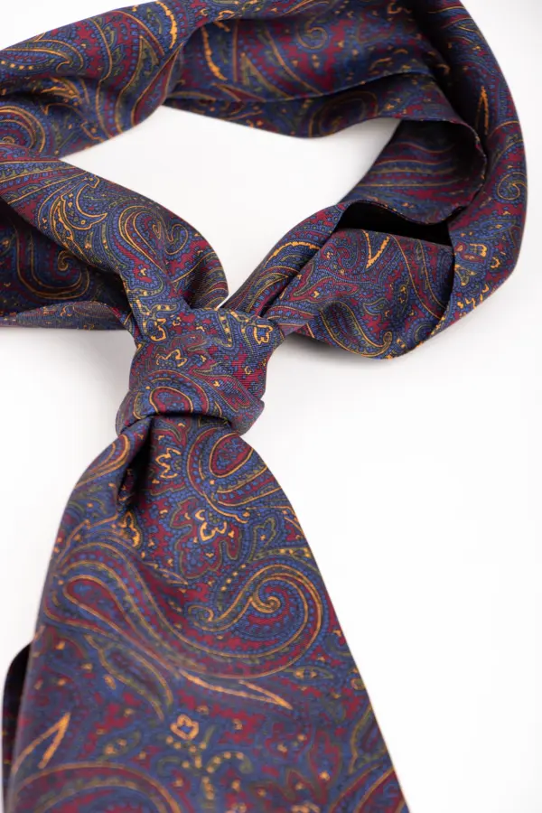 Hemley Krawattenschal Paisley Aubergine